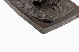 Giorgio de Chirico : Cavallo e cavaliere (Dioscuro)  - Asta Arte Moderna e Contemporanea - Associazione Nazionale - Case d'Asta italiane