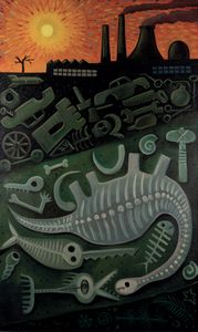 Milan Kunc - Archaic landscape