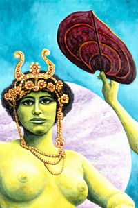 ANDREA ZUCCHI : L'imperatrice Teodora con ancelle  - Asta Arte Moderna e Contemporanea - Associazione Nazionale - Case d'Asta italiane