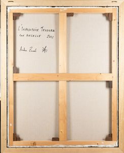 ANDREA ZUCCHI : L'imperatrice Teodora con ancelle  - Asta Arte Moderna e Contemporanea - Associazione Nazionale - Case d'Asta italiane