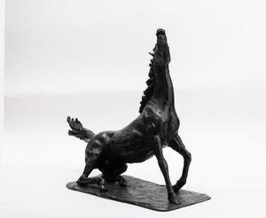 Francesco Messina : Senza titolo (Cavallo)  - Asta Arte Moderna e Contemporanea - Associazione Nazionale - Case d'Asta italiane