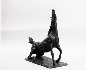 Francesco Messina : Senza titolo (Cavallo)  - Asta Arte Moderna e Contemporanea - Associazione Nazionale - Case d'Asta italiane