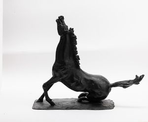 Francesco Messina : Senza titolo (Cavallo)  - Asta Arte Moderna e Contemporanea - Associazione Nazionale - Case d'Asta italiane