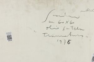 EMILIO SCANAVINO : Tramatura  - Asta Arte Moderna e Contemporanea - Associazione Nazionale - Case d'Asta italiane