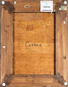 ANTONIO CORPORA : Senza titolo  - Asta Arte Moderna e Contemporanea - Associazione Nazionale - Case d'Asta italiane