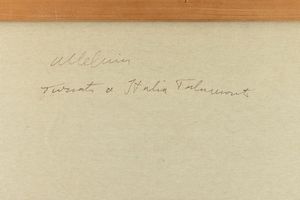 GIULIO TURCATO : Alleluia  - Asta Arte Moderna e Contemporanea - Associazione Nazionale - Case d'Asta italiane