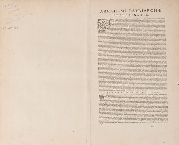 Abramo Ortelio : Abrahami Patriarchae peregrinatio et vita.  - Asta Libri, Autografi e Stampe - Associazione Nazionale - Case d'Asta italiane