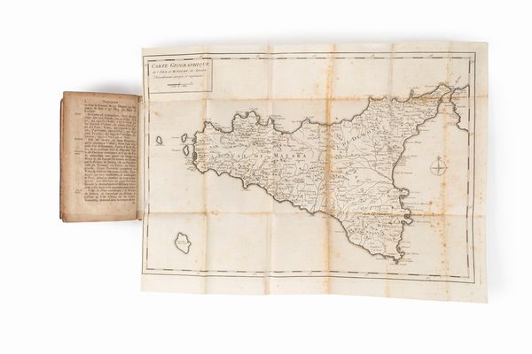 Pierre Calleyo y Angulo (del) : Description de l'Isle de Sicile, et de Ses Cotes Maritimes, avec les Plans de Toutes ses Forteresses Nouvellement Tires.  - Asta Libri, Autografi e Stampe - Associazione Nazionale - Case d'Asta italiane