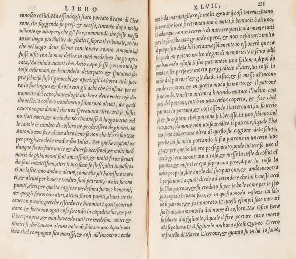 Dione Cassio : Delle Guerre Romane  - Asta Libri, Autografi e Stampe - Associazione Nazionale - Case d'Asta italiane