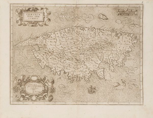 Magini, Giovanni Antonio : Corsica isola, olim Cyrnus.  - Asta Libri, Autografi e Stampe - Associazione Nazionale - Case d'Asta italiane