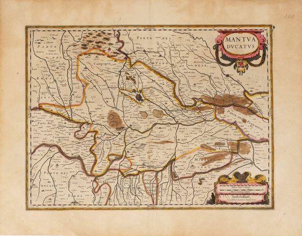 JOHANNES JANSSONIUS : Mantua ducatus.  - Asta Libri, Autografi e Stampe - Associazione Nazionale - Case d'Asta italiane
