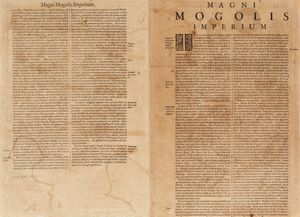 Henricus Hondius : Magni Mogolis Imperium.  - Asta Libri, Autografi e Stampe - Associazione Nazionale - Case d'Asta italiane
