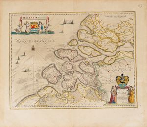 Willem Janszoon Blaeu - Zeelandia Comitatus.
