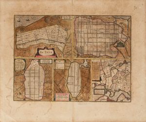 Henricus Hondius - De Zype, Bremster, De Purmer, De Wormer Caerte Van Waterland.