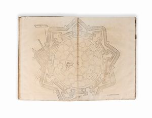 Lorini, Bonaiuto : Le fortificationi [] Nuovamente ristampate, corrette & ampliate di tutto quello che mancava per la lor compita perfettione, con l'aggiunta del sesto libro  - Asta Libri, Autografi e Stampe - Associazione Nazionale - Case d'Asta italiane