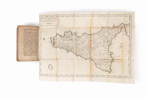 Pierre Calleyo y Angulo (del) : Description de l'Isle de Sicile, et de Ses Cotes Maritimes, avec les Plans de Toutes ses Forteresses Nouvellement Tires.  - Asta Libri, Autografi e Stampe - Associazione Nazionale - Case d'Asta italiane