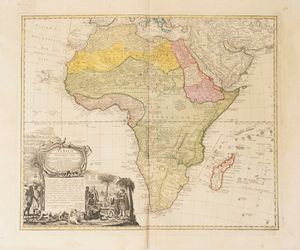 Johann Matthias Haas - Africa secundum legitimas projectionis Stereographicae