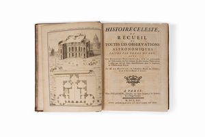 Pierre Charles Le Monnier - Histoire celeste ou recueil de toutes les observations astronomiques faites par ordre du Roy.