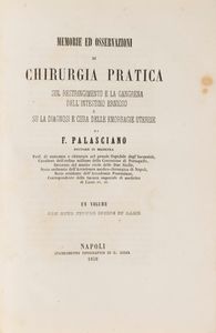 Ferdinando Palasciano - Memorie ed osservazioni di chirurgia pratica.