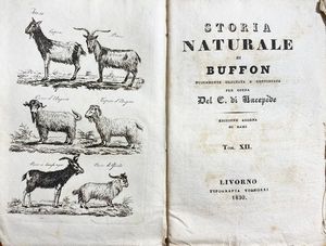 George Louis Leclerc Buffon - Storia naturale di Buffon nuovamente ordinata e continuata