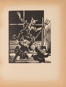 Helena Bochořáková-Dittrichová : Z meho detstvi: drevoryty (From My Childhood: Woodcuts)  - Asta Libri, Autografi e Stampe - Associazione Nazionale - Case d'Asta italiane