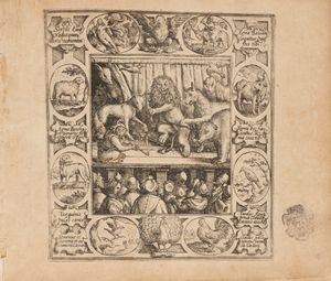 Marcus Gheeraerts The Elder - Esbatement moral, des animaux