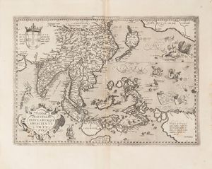 Abramo Ortelio - Indiae Orientalis insularumque adiacentium typus.