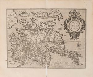 Abramo Ortelio - Scotiae Tabula