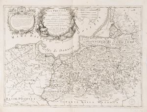 Giacomo Cantelli - La Prussia divisa in reale, che appartiene al Re di Polonia et in Ducale che spetta all'elettore di Brandeburgo e Conforme al Governo presente da Giacomo Cantelli da Vignola.
