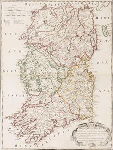 Giacomo Cantelli - l'Irlanda o' vero Hibernia distinta nelle sue Provincie e Contee; con la gionta delle chiese Episcopali secondo le moderne notitie.
