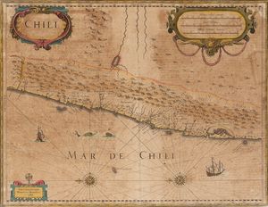 Henricus Hondius - Chili