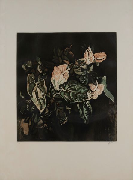 Renato Guttuso : Anthurium  - Asta Grafica Internazionale e Multipli d'Autore - Associazione Nazionale - Case d'Asta italiane