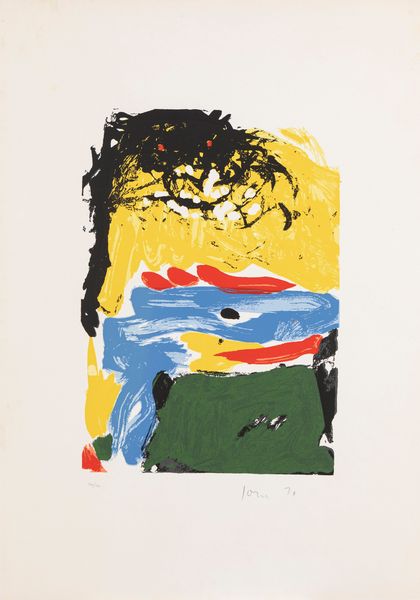 Asger  Jorn : Senza titolo  - Asta Grafica Internazionale e Multipli d'Autore - Associazione Nazionale - Case d'Asta italiane