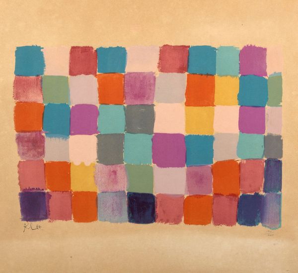 Paul Klee : Le damier  - Asta Grafica Internazionale e Multipli d'Autore - Associazione Nazionale - Case d'Asta italiane