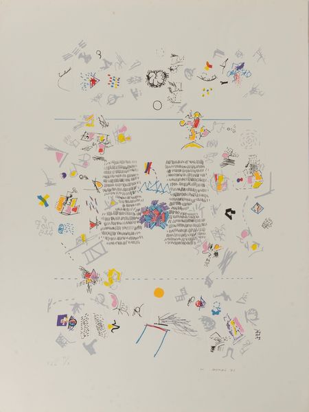 Manuel Hernández Mompó : Senza titolo  - Asta Grafica Internazionale e Multipli d'Autore - Associazione Nazionale - Case d'Asta italiane