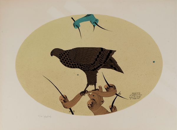 Gaetano Pompa : Falco  - Asta Grafica Internazionale e Multipli d'Autore - Associazione Nazionale - Case d'Asta italiane