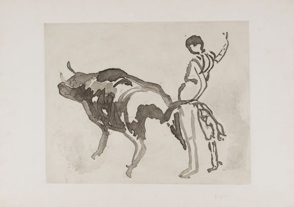 Antonietta Raphaël Mafai : Corrida  - Asta Grafica Internazionale e Multipli d'Autore - Associazione Nazionale - Case d'Asta italiane