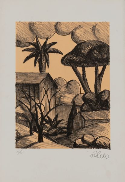 Salvo : Paesaggio  - Asta Grafica Internazionale e Multipli d'Autore - Associazione Nazionale - Case d'Asta italiane