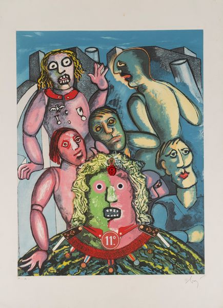 ENRICO BAJ : Il Generale e i suoi fantasmi  - Asta Grafica Internazionale e Multipli d'Autore - Associazione Nazionale - Case d'Asta italiane