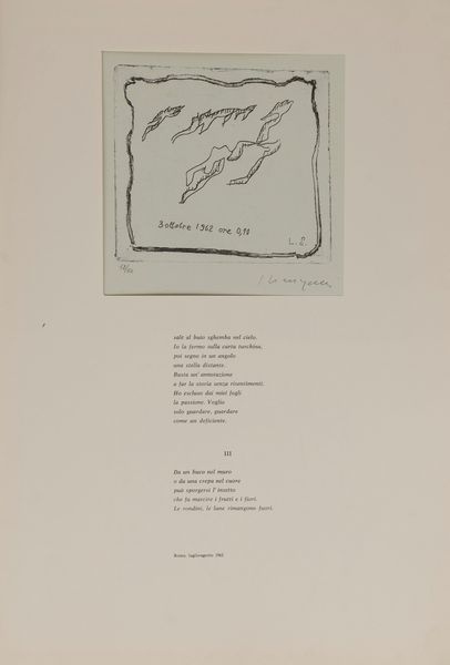 LEONARDO SINISGALLI : Le pagine. Le finestre di via Rubens con 3 acqueforti  - Asta Grafica Internazionale e Multipli d'Autore - Associazione Nazionale - Case d'Asta italiane
