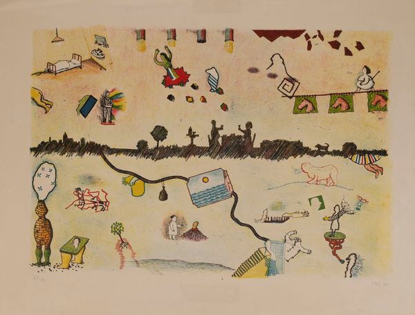 Jan Voss : Senza titolo  - Asta Grafica Internazionale e Multipli d'Autore - Associazione Nazionale - Case d'Asta italiane