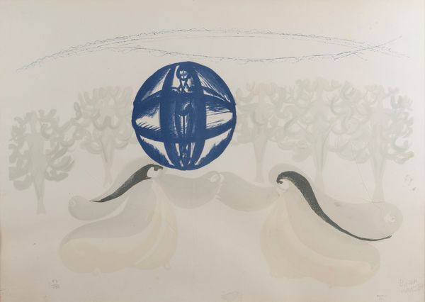 Giacomo Balla : Sintesi di primavera  - Asta Grafica Internazionale e Multipli d'Autore - Associazione Nazionale - Case d'Asta italiane