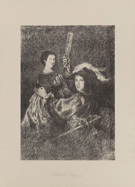 Roberto Barni : Amanti antichi  - Asta Grafica Internazionale e Multipli d'Autore - Associazione Nazionale - Case d'Asta italiane