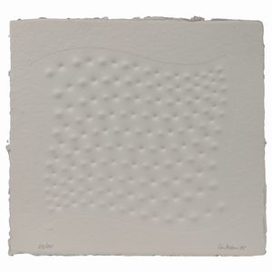 ENRICO CASTELLANI : Tre superfici  - Asta Grafica Internazionale e Multipli d'Autore - Associazione Nazionale - Case d'Asta italiane