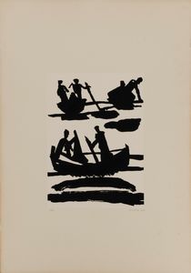 Enrico Accatino - Uomini in barca