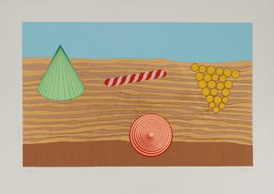 LUCIO DEL PEZZO - Composizione geometrica