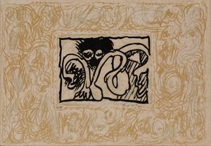 Pierre Alechinsky - Senza titolo