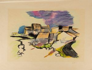 Renato Guttuso - Tramonto