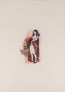 Renato Guttuso - Suora indiavolata