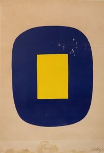 Ellsworth Kelly - Blue and Yellow
